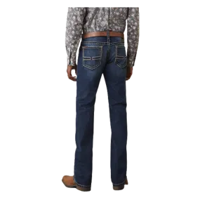 10044377 Ariat Men's M7 Slim Greysill Straight Leg Jean - Denali
