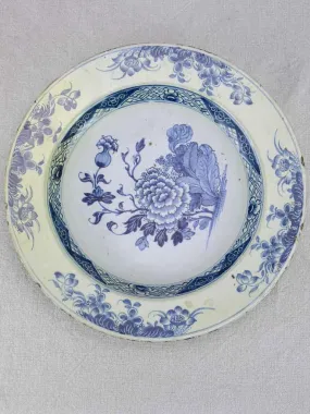 18th Century English Delft plate