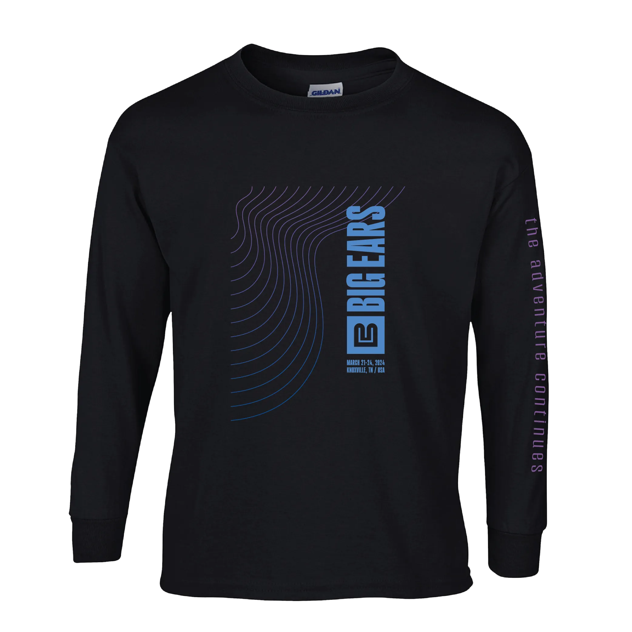 2024 Big Ears Long Sleeve Line Up T-Shirt