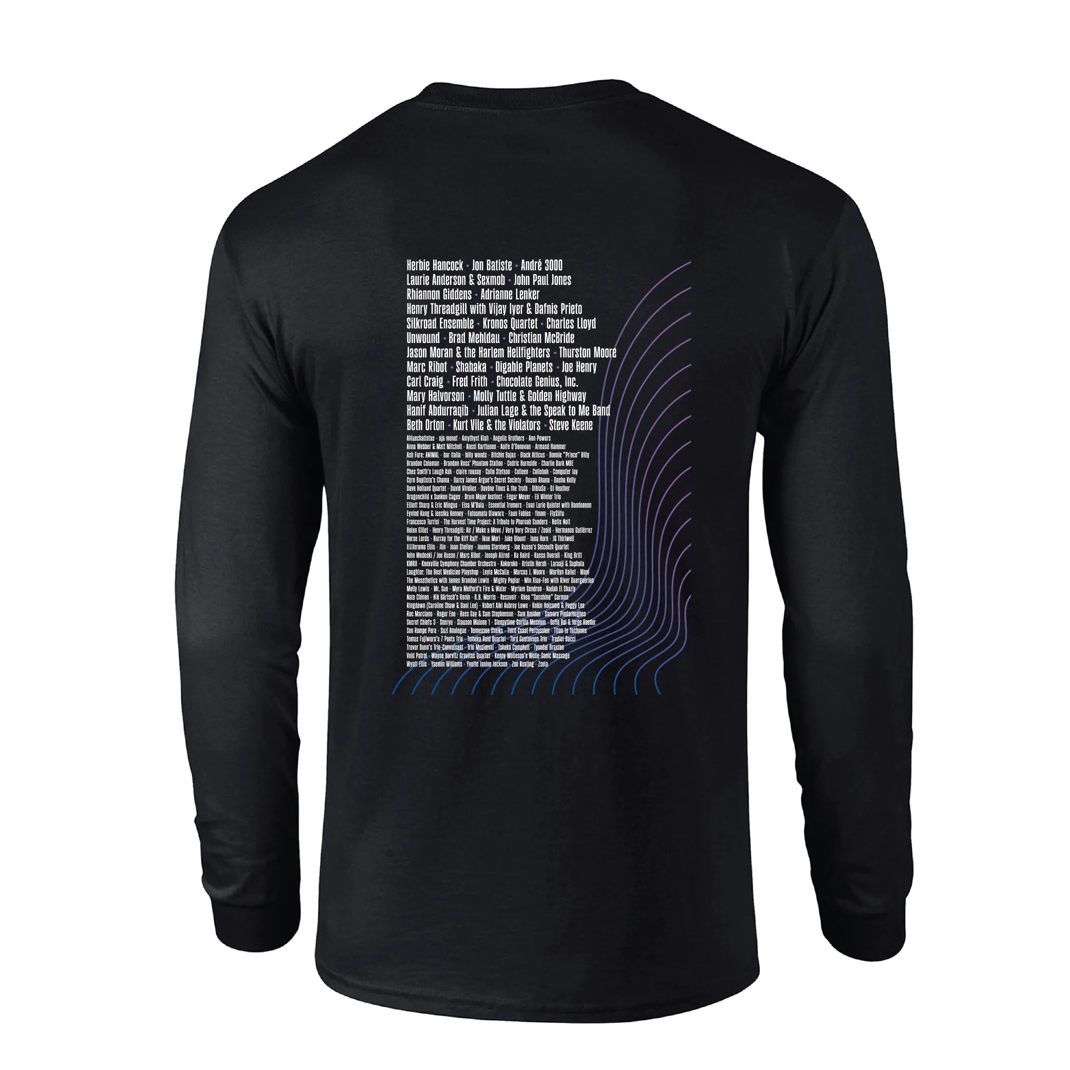 2024 Big Ears Long Sleeve Line Up T-Shirt