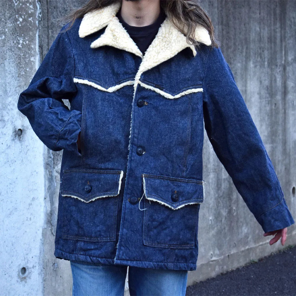 70’s Sears ROEBUCKS デニムボアジャケット USA製 240115