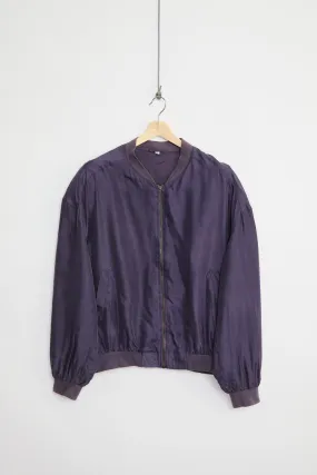 80's Silk Bomber jacket (L)