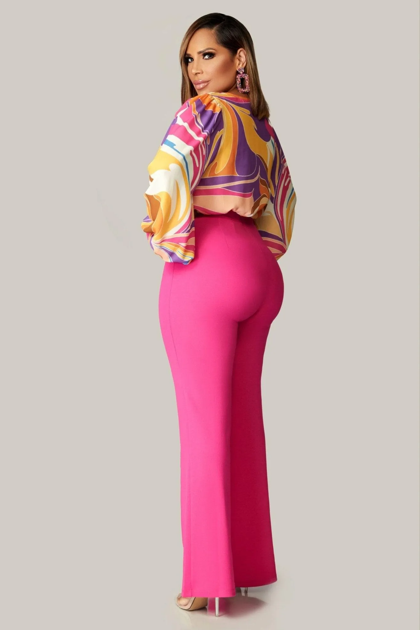 Abigail Puff Sleeves Bodysuit