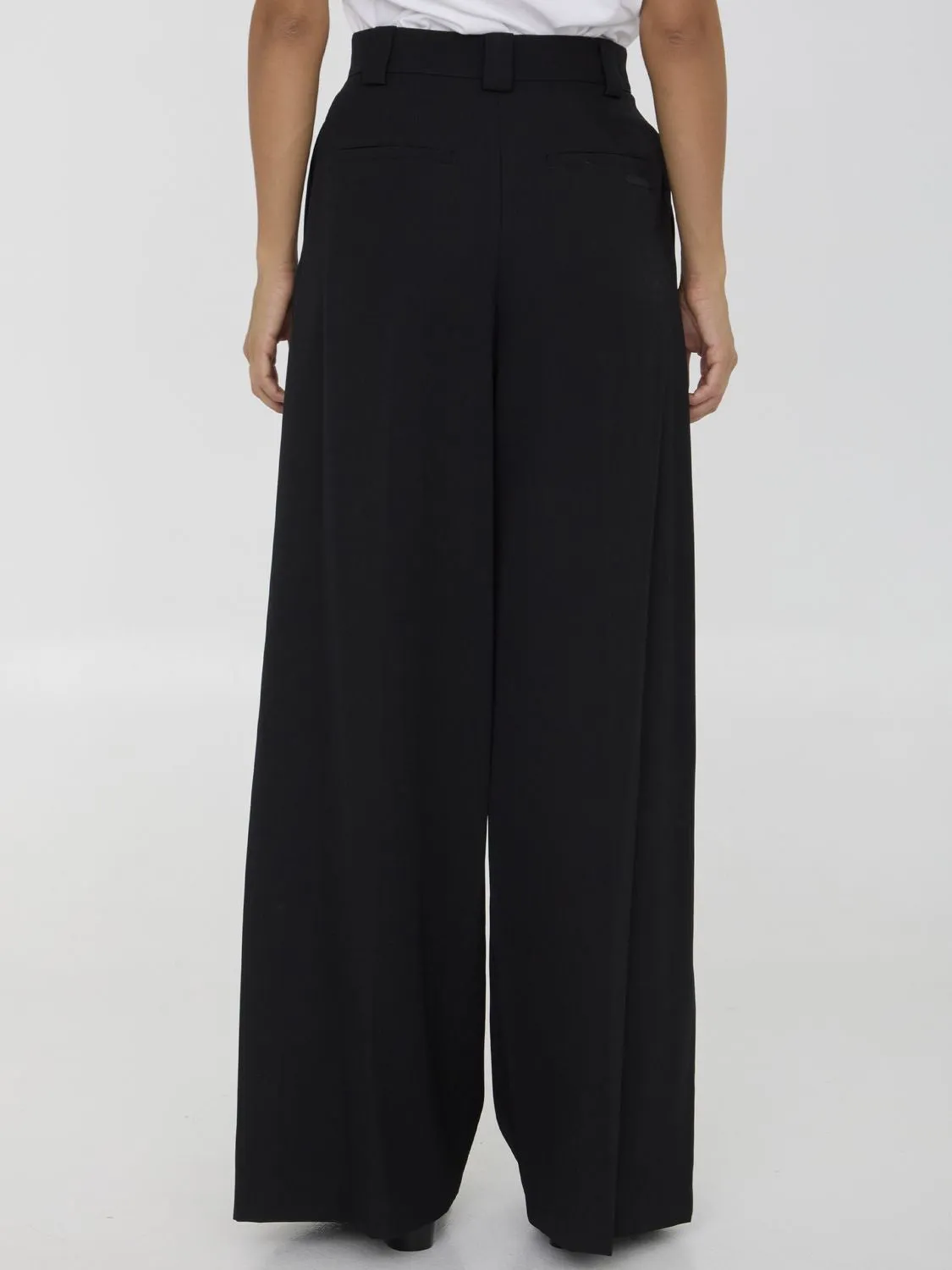 ALEXANDER WANG High-Waist Wide-Leg Pant