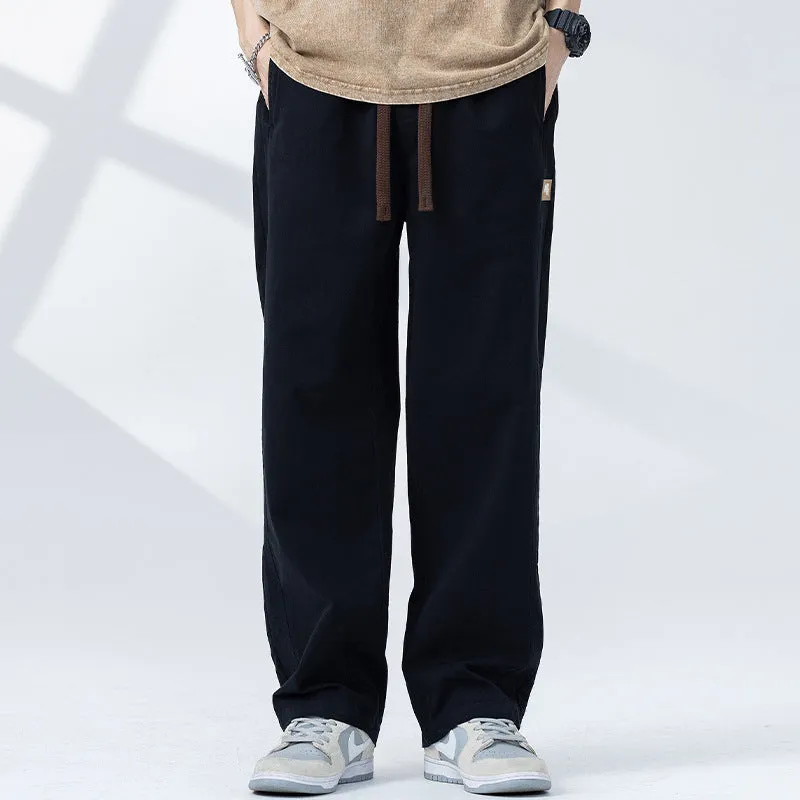 American High Street Summer Thin Pure Cotton Casual Pants