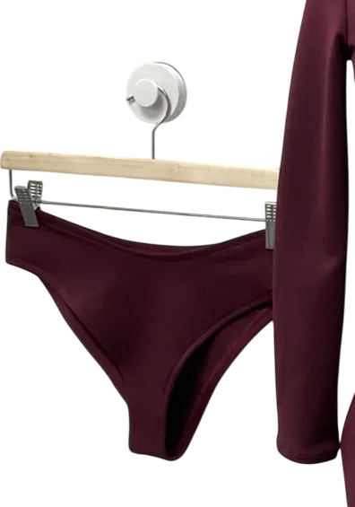 Aquannah Purple Darby Jumpsuit (dark Wine) UK S
