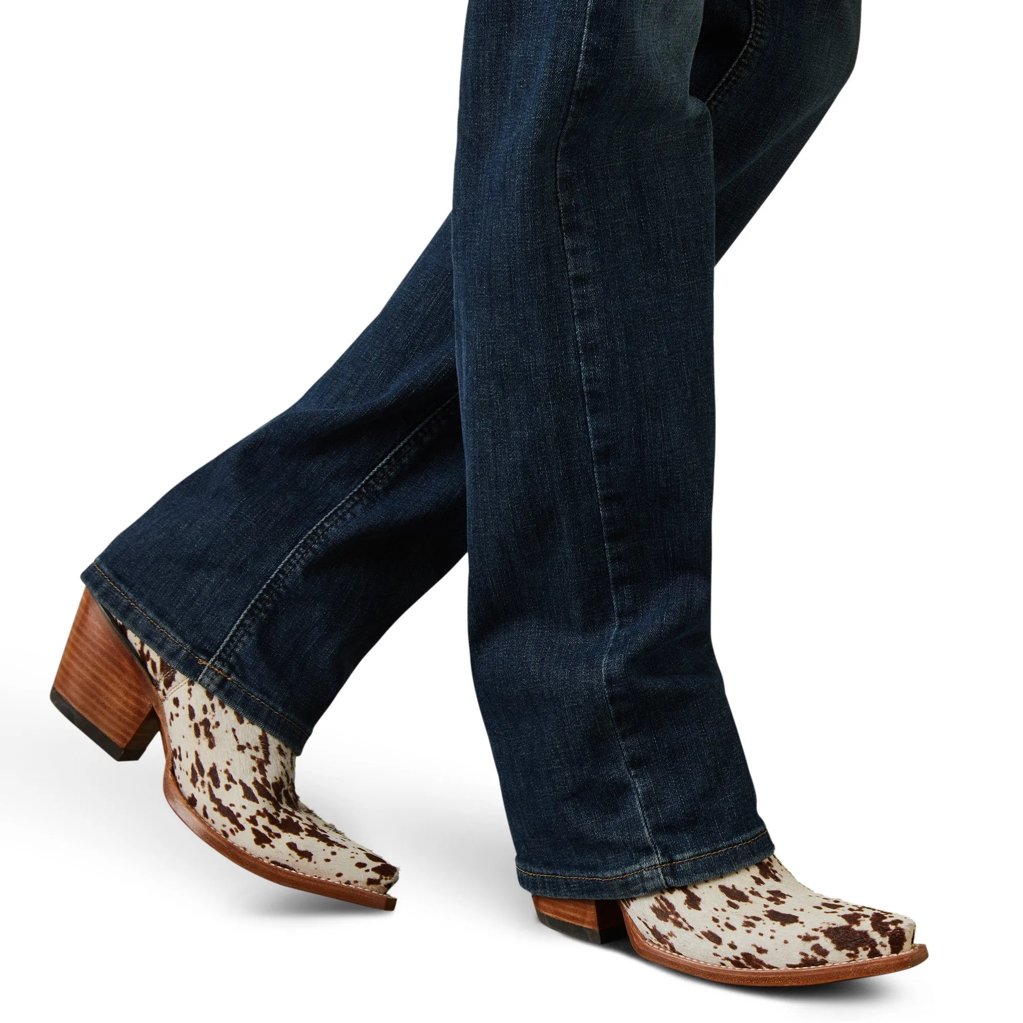 Ariat Women High Rise Ultra Relaxed Frankie Straight Jean