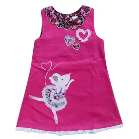 Ballerina Mouse Dress, Size 18M-7Yrs