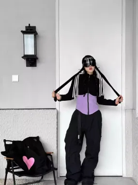 BCG Black & Pink Double-Side Fleece Mid-Layer
