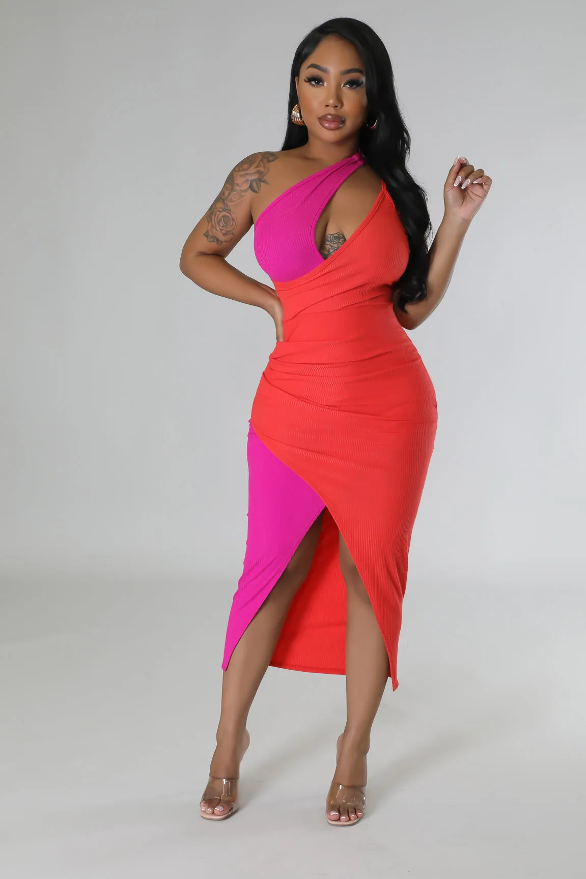 BECKY MIDI DRESS