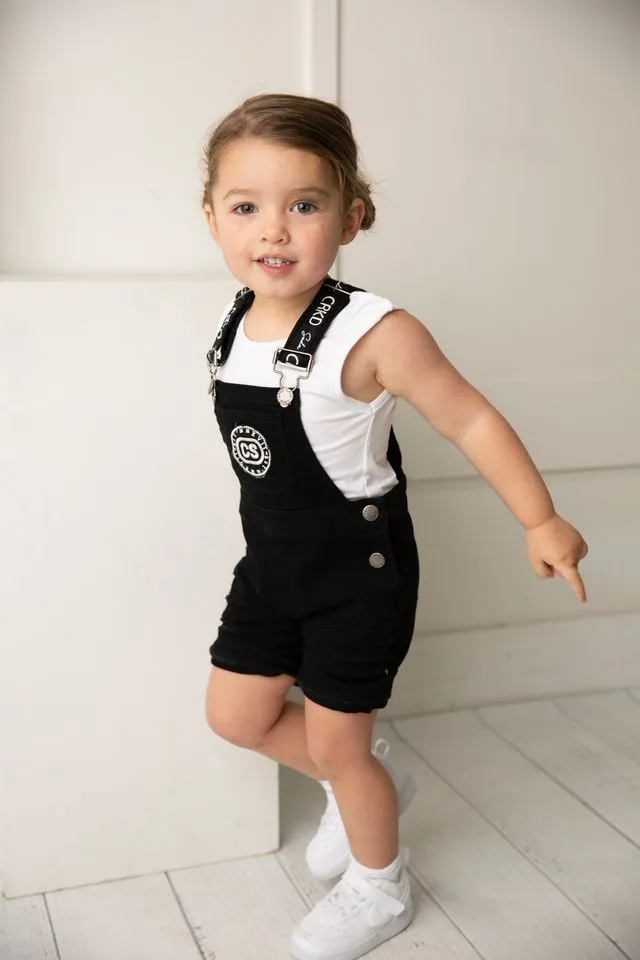Billie Detailed Overall - Black