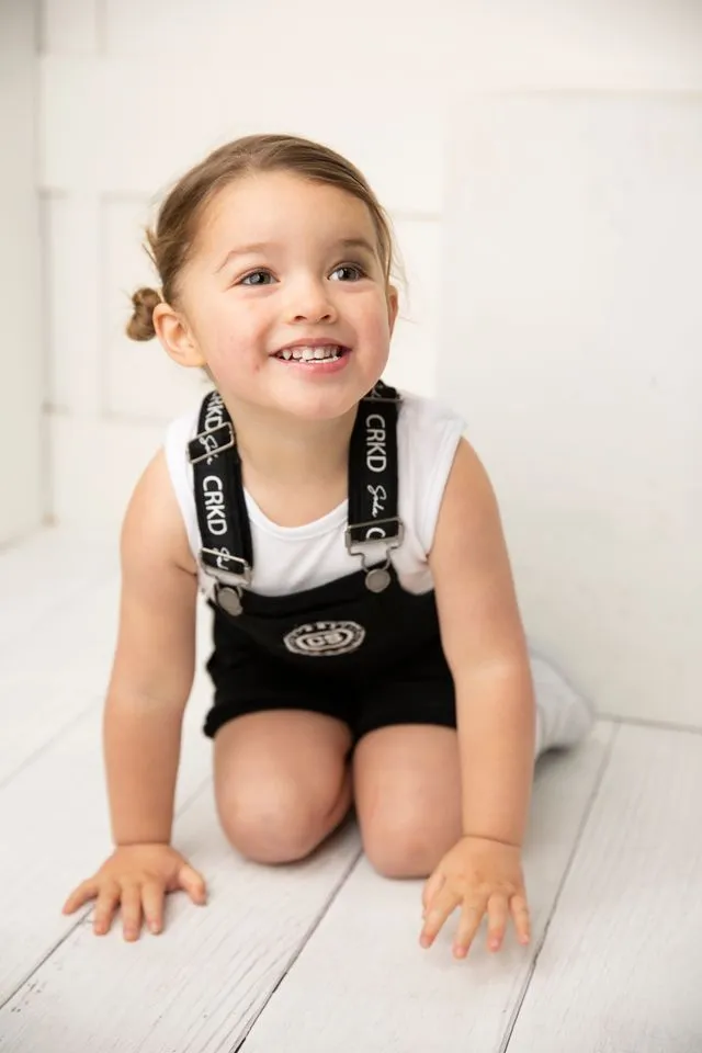 Billie Detailed Overall - Black
