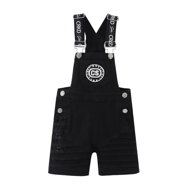 Billie Detailed Overall - Black