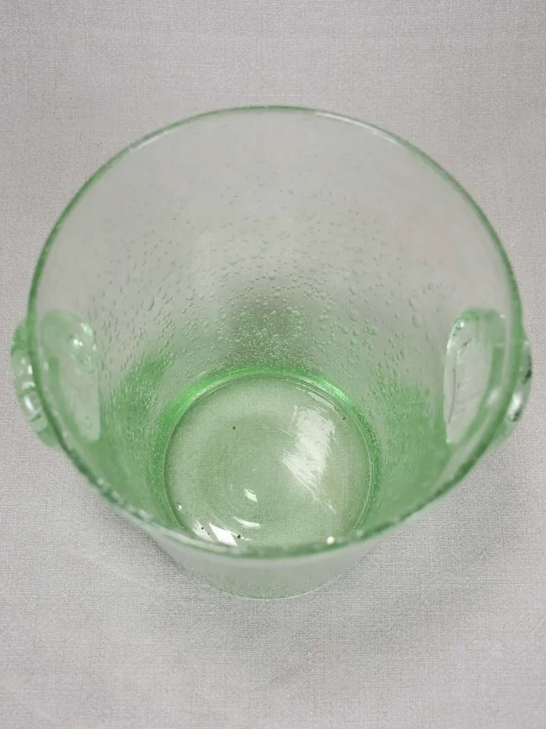 Biot bubble glass champagne bucket - Laurent Perrier