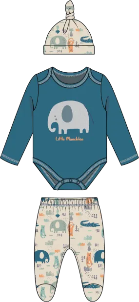 Boys 3 Piece Set-Little Munchkin