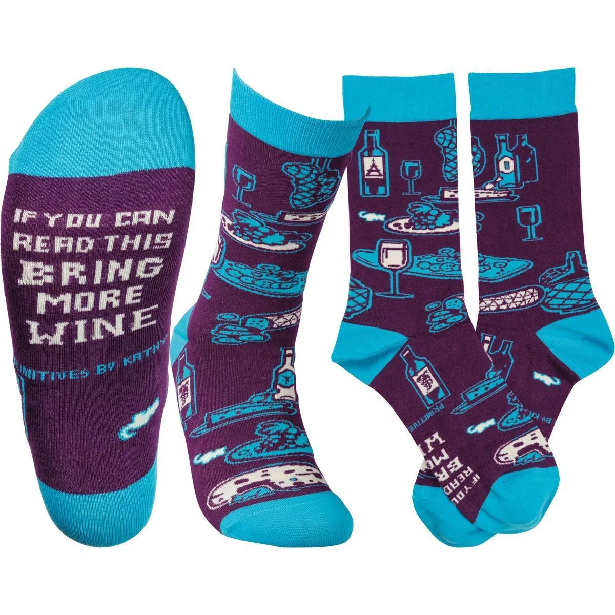 Bring More Wine Socks