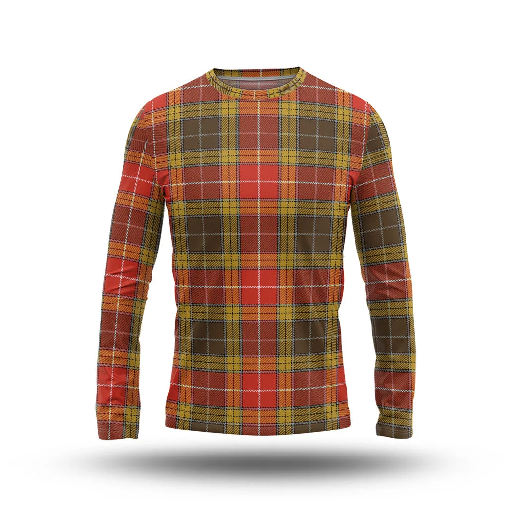 Buchanan Old Set Weathered Tartan Long Sleeve T-Shirt