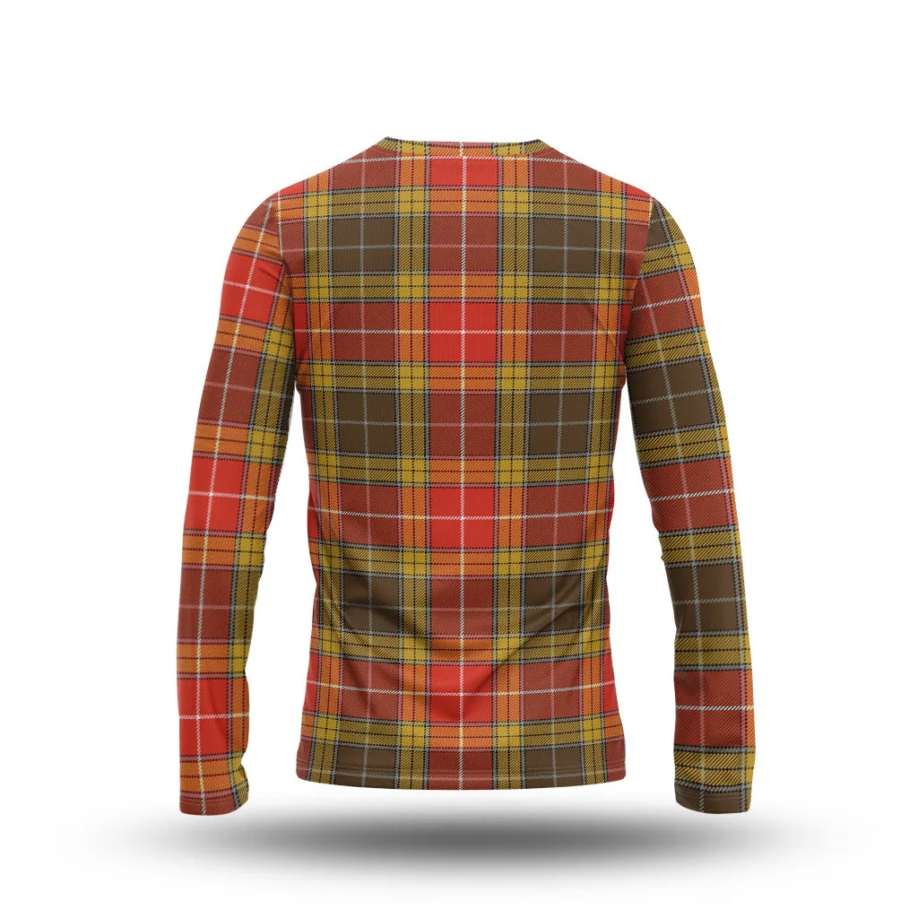 Buchanan Old Set Weathered Tartan Long Sleeve T-Shirt
