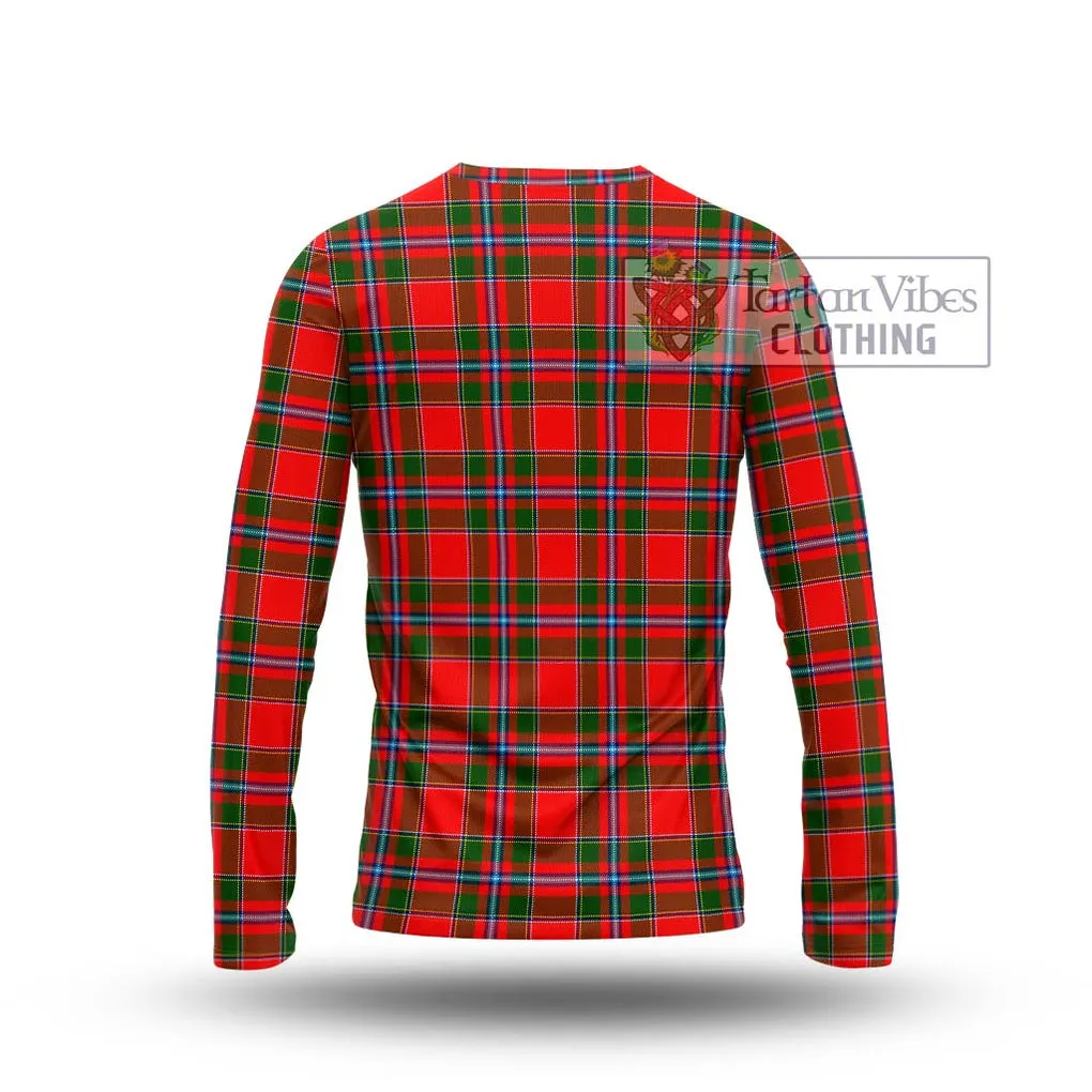 Butter Tartan Long Sleeve T-Shirt with Family Crest DNA In Me Style