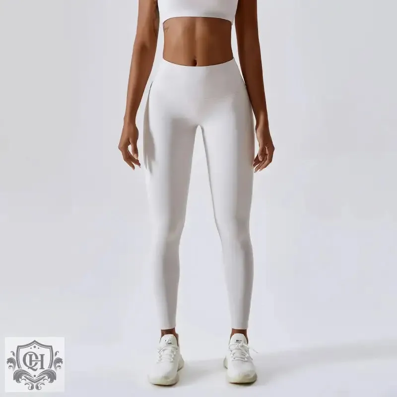 Candy Colour High Waist Yoga Pants