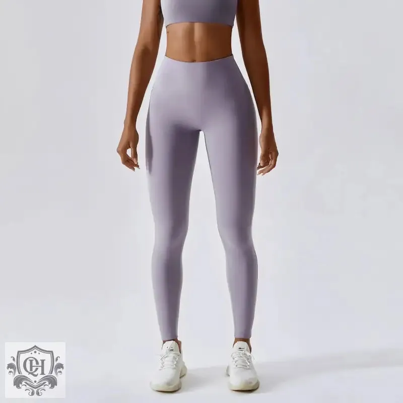Candy Colour High Waist Yoga Pants