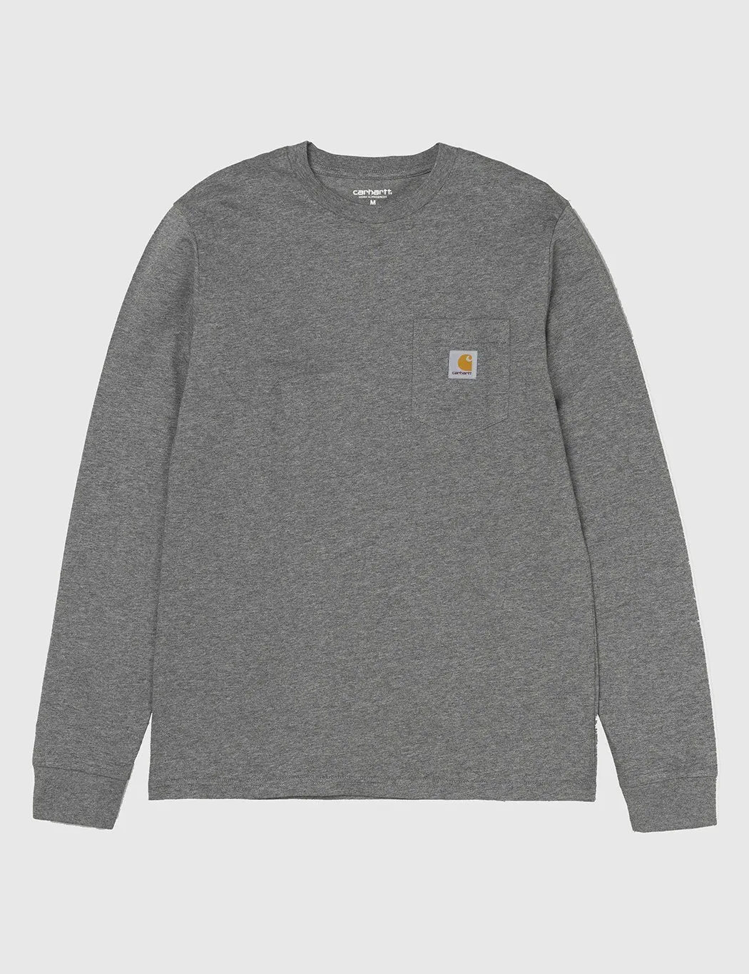 Carhartt-WIP Pocket Long Sleeve T-Shirt - Dark Grey