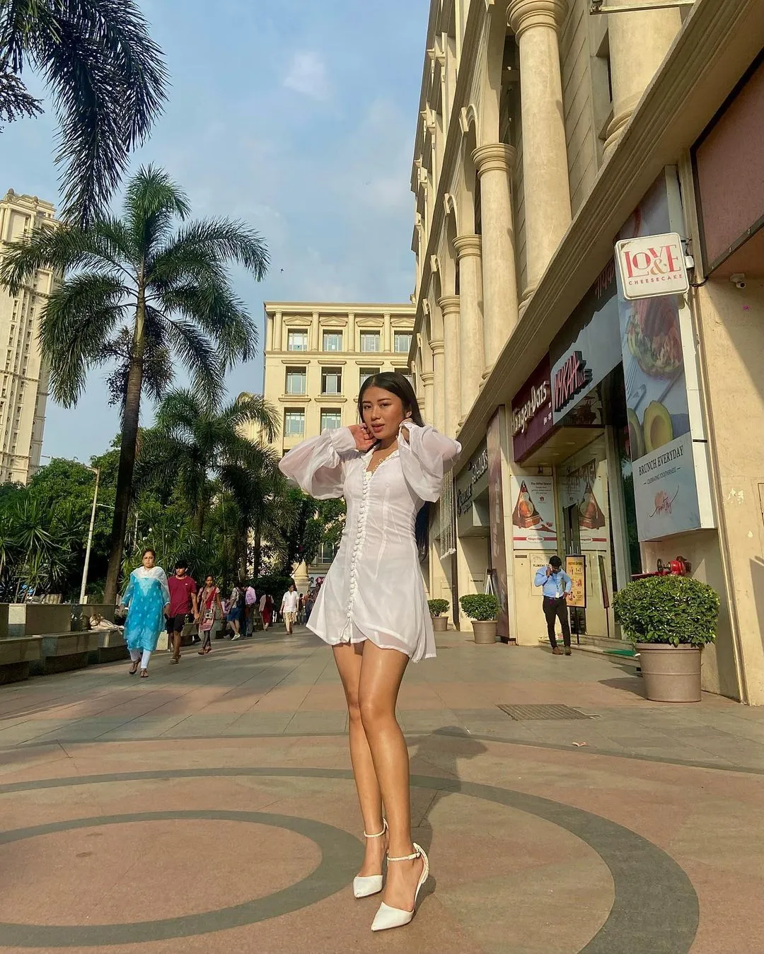 Charissa White dress