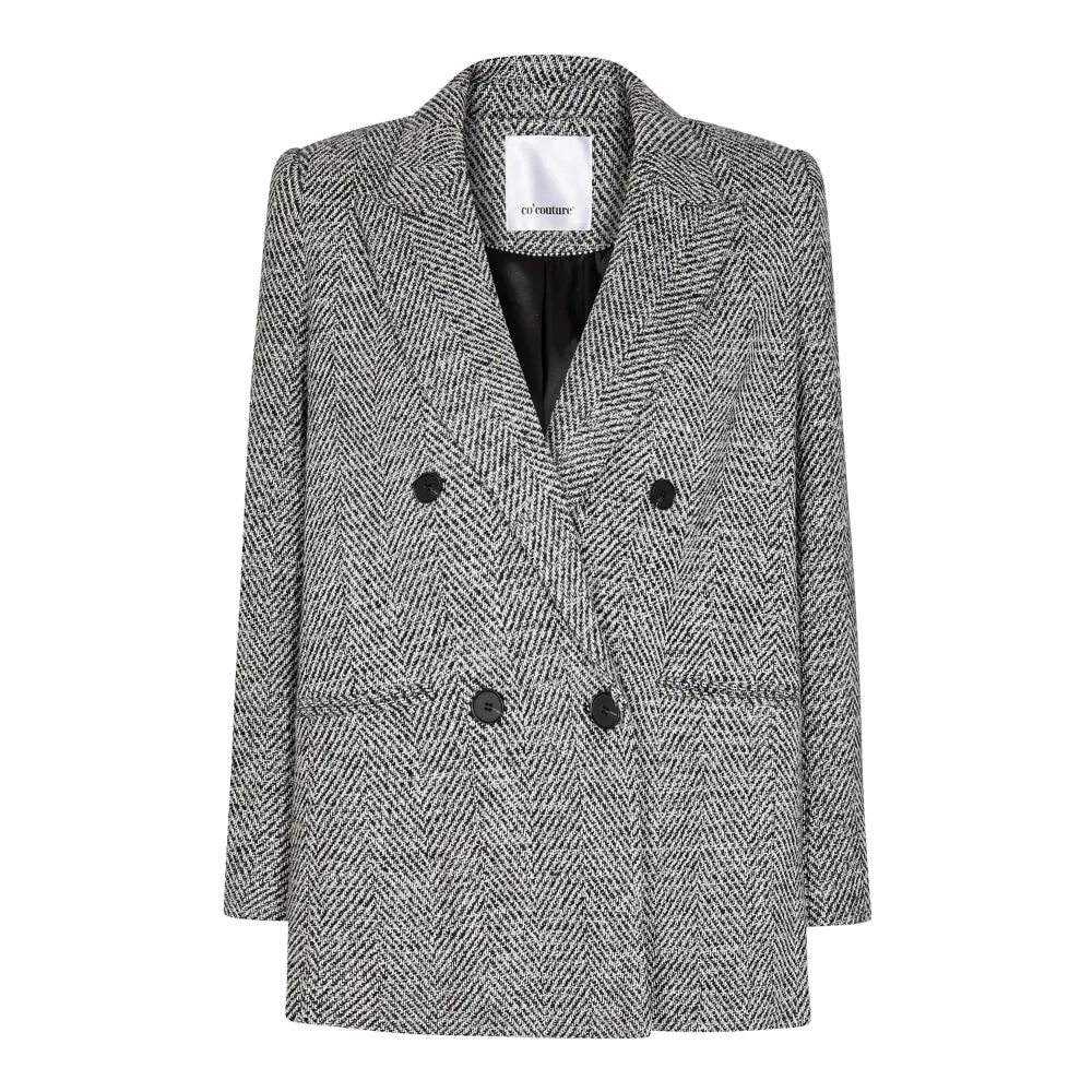 Co'Couture Herring Oversize Blazer Black 34087