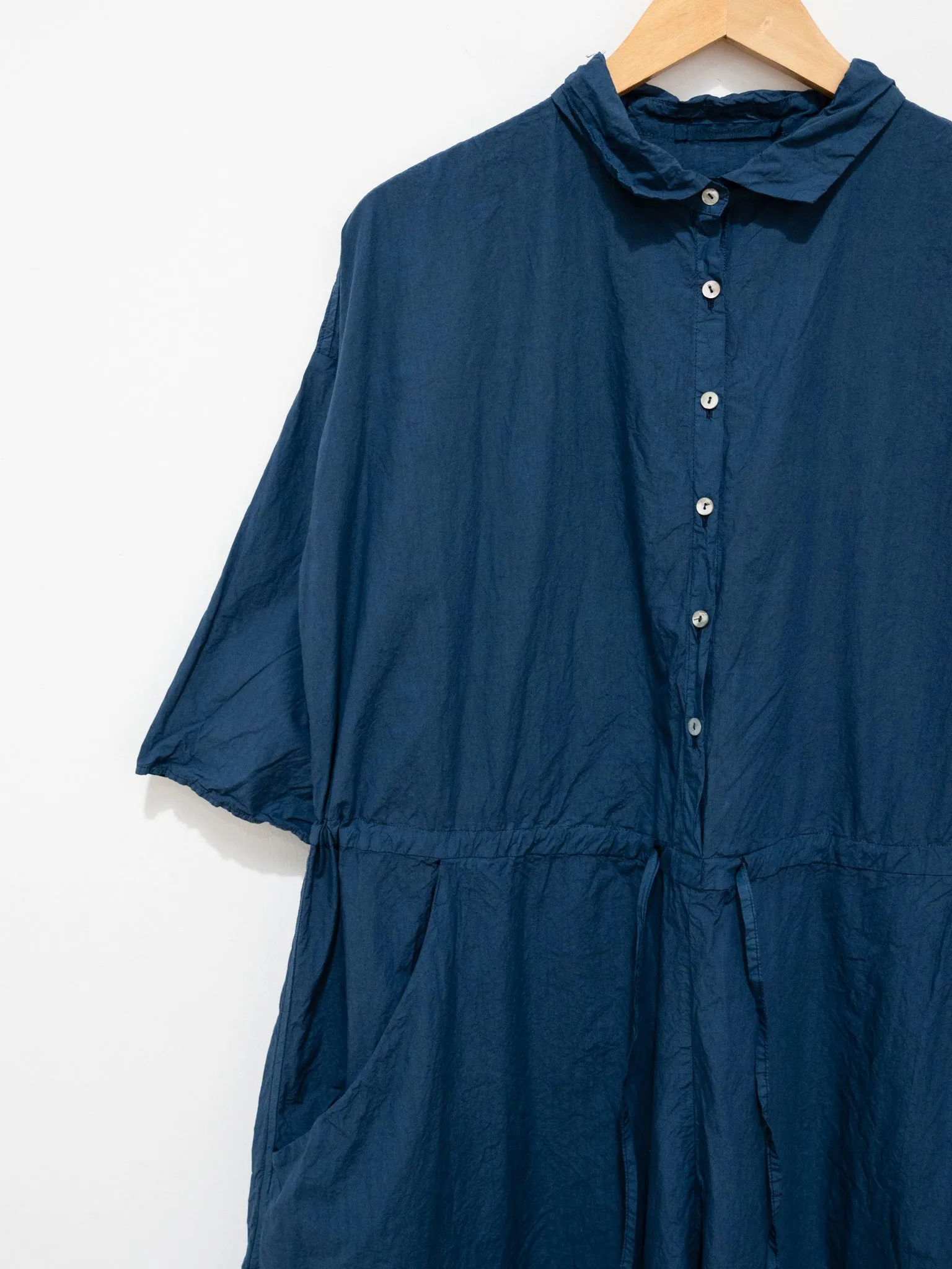 Collar Jumpsuit TC - Navy