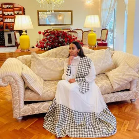 Exquisite Design Handwoven Habesha Dress Habesha Libs es0085