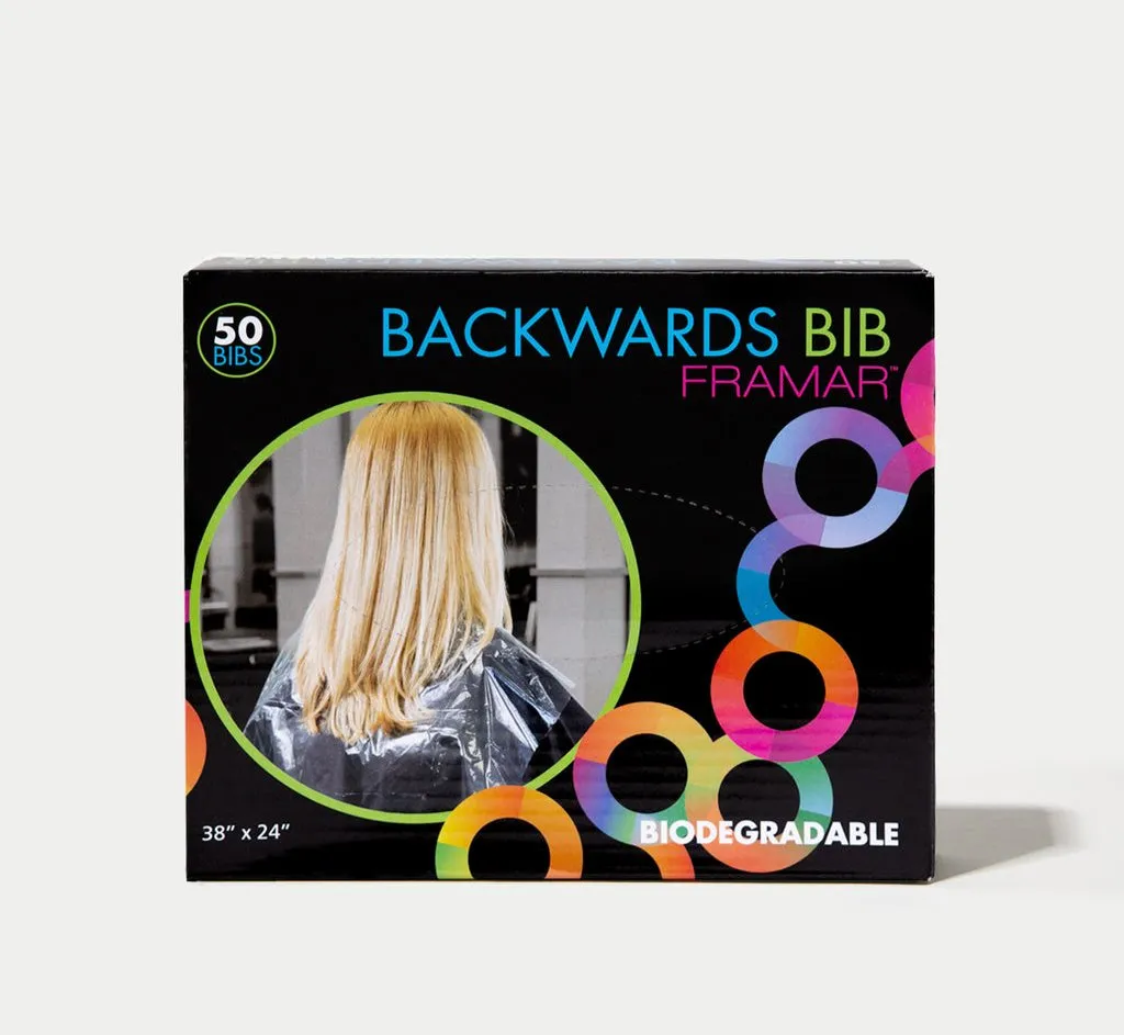 Framar Biodegradable Backwards Bib 50