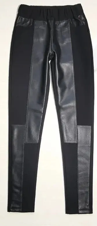 Genuine Leather Sheepskin Pants Slim Fit
