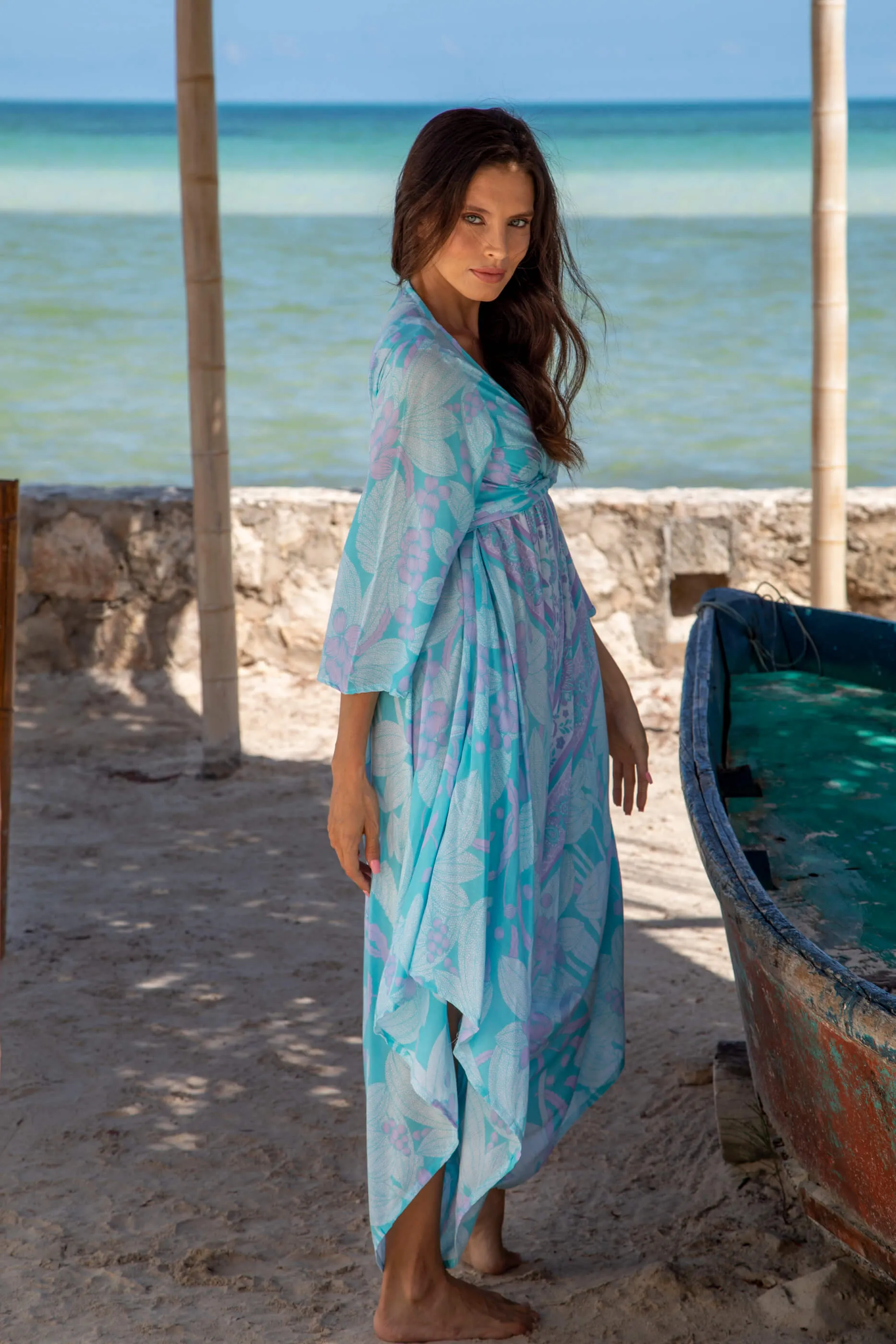 Gypsy Jumpsuit in Premium Antigua Seafoam