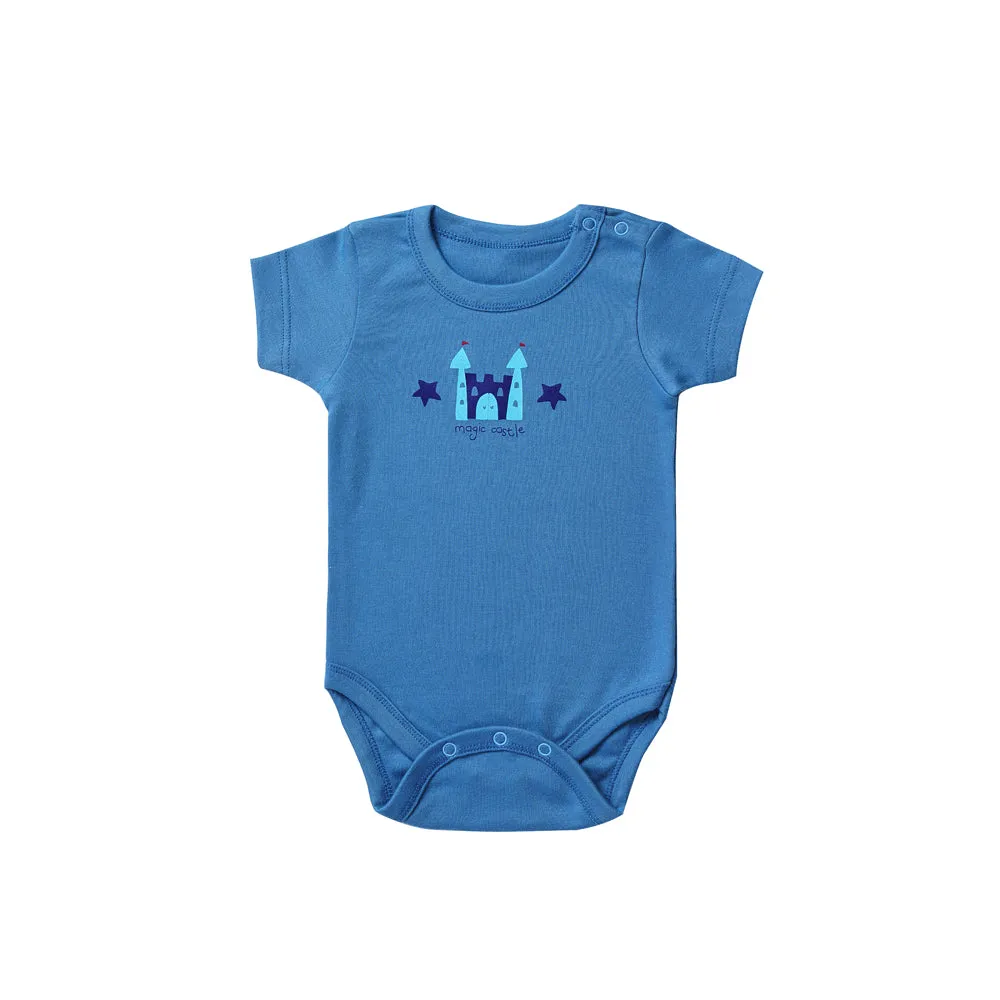 Half-Sleeves  bodysuit printed pack of 2