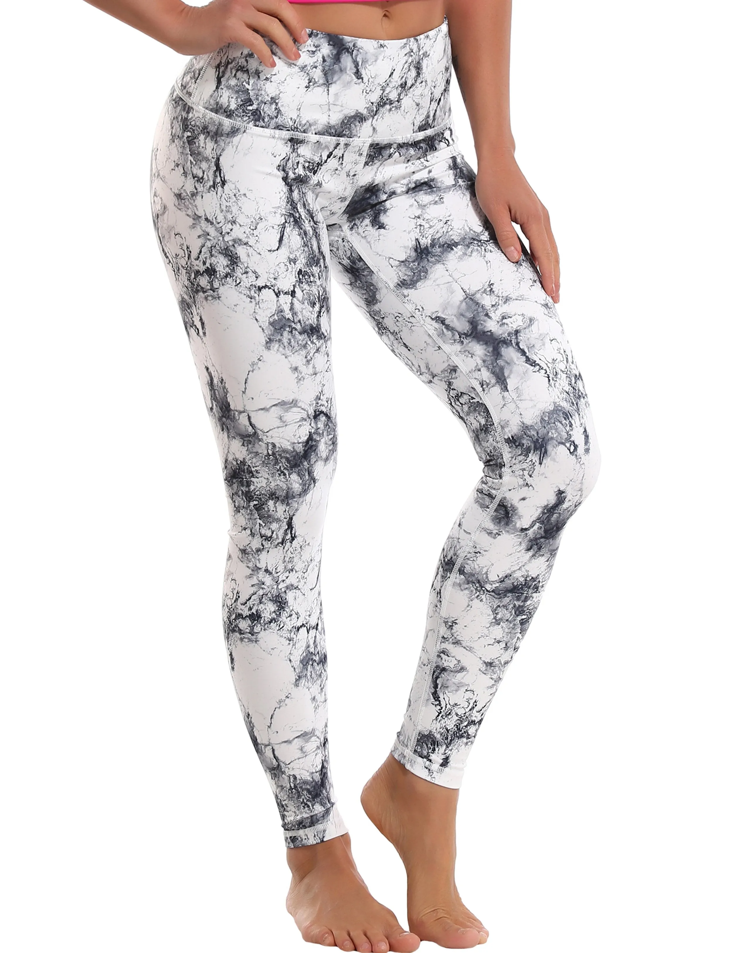 High Waist Pilates Pants arabescato ins_Pilates