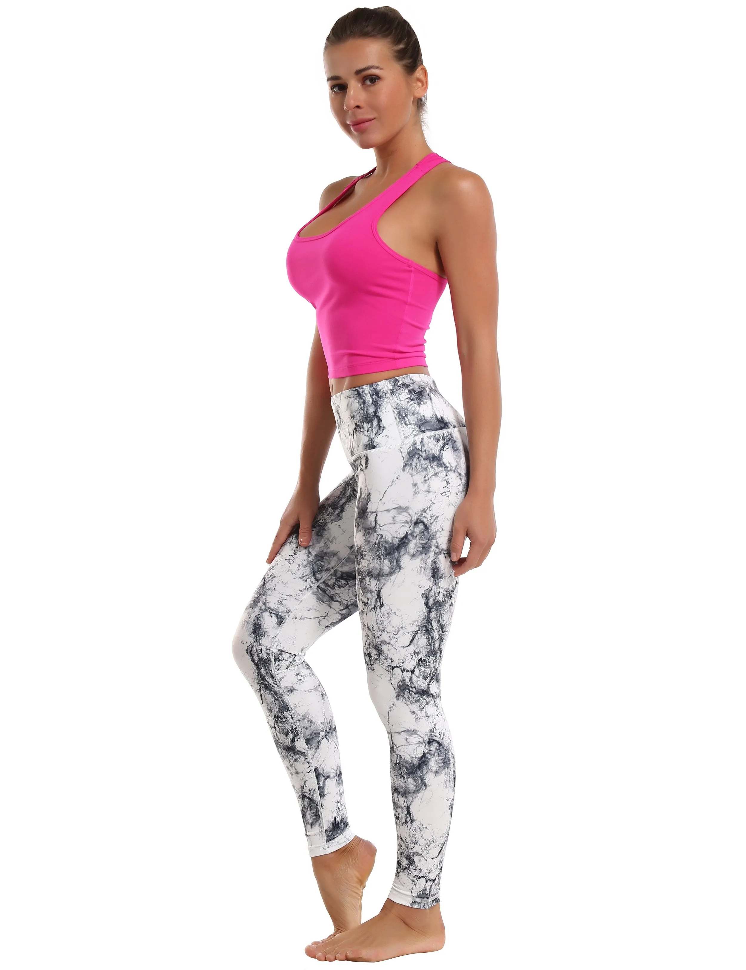 High Waist Pilates Pants arabescato ins_Pilates