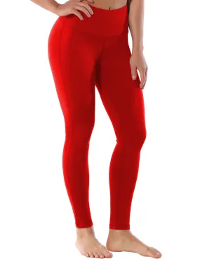 High Waist Side Line Golf Pants scarlet_Golf