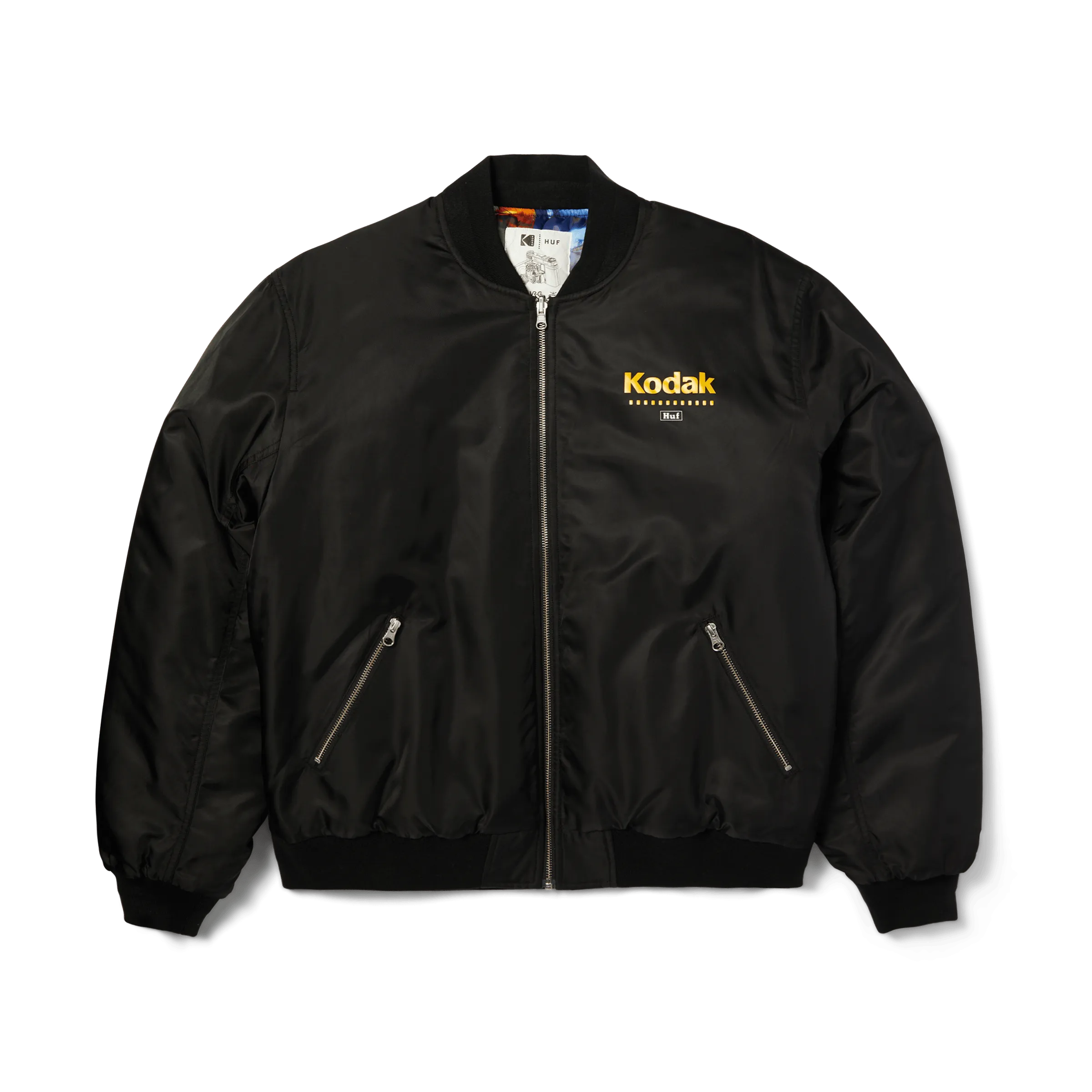 HUF x Kodak Collage Bomber Jacket