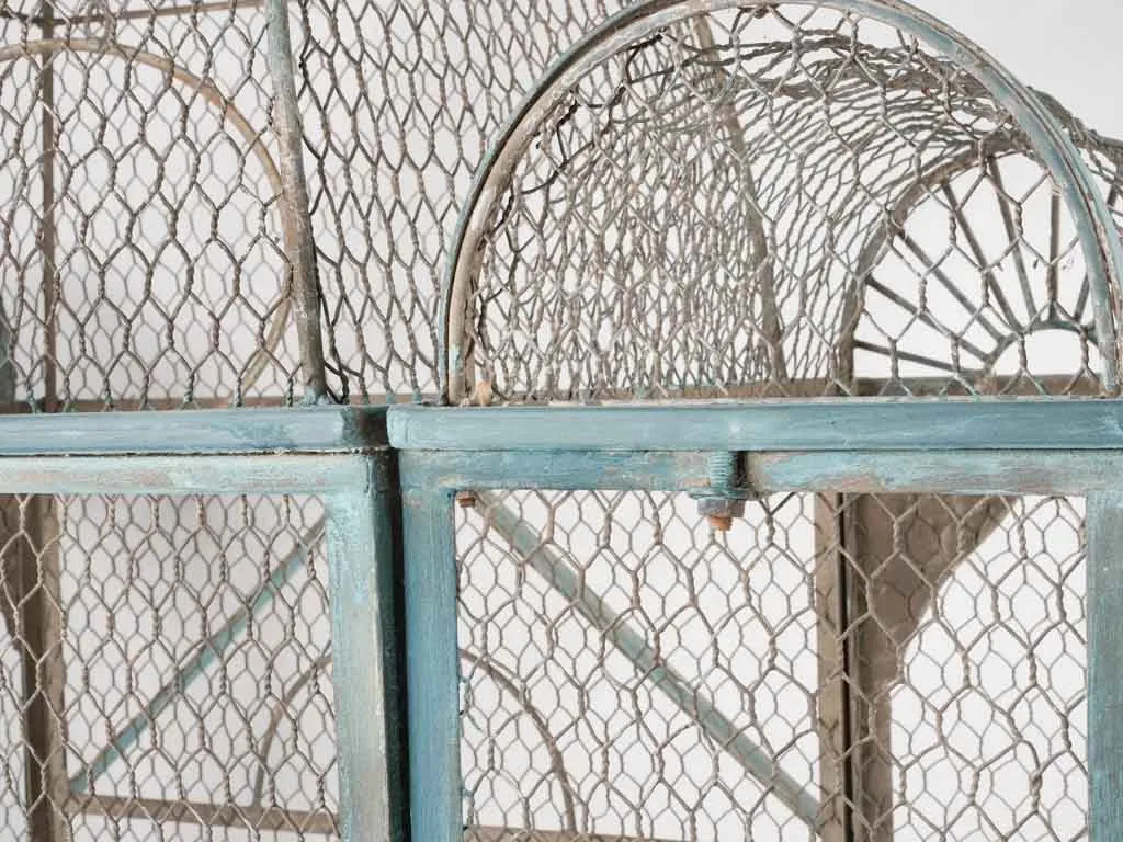 Huge Napoleon III antique French birdcage 59"