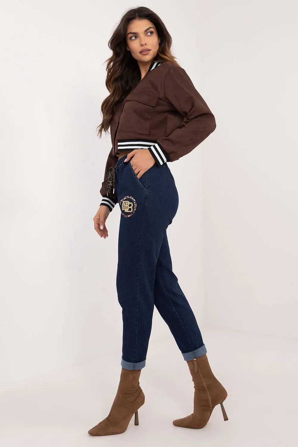 Jeans model 201874 Italy Moda
