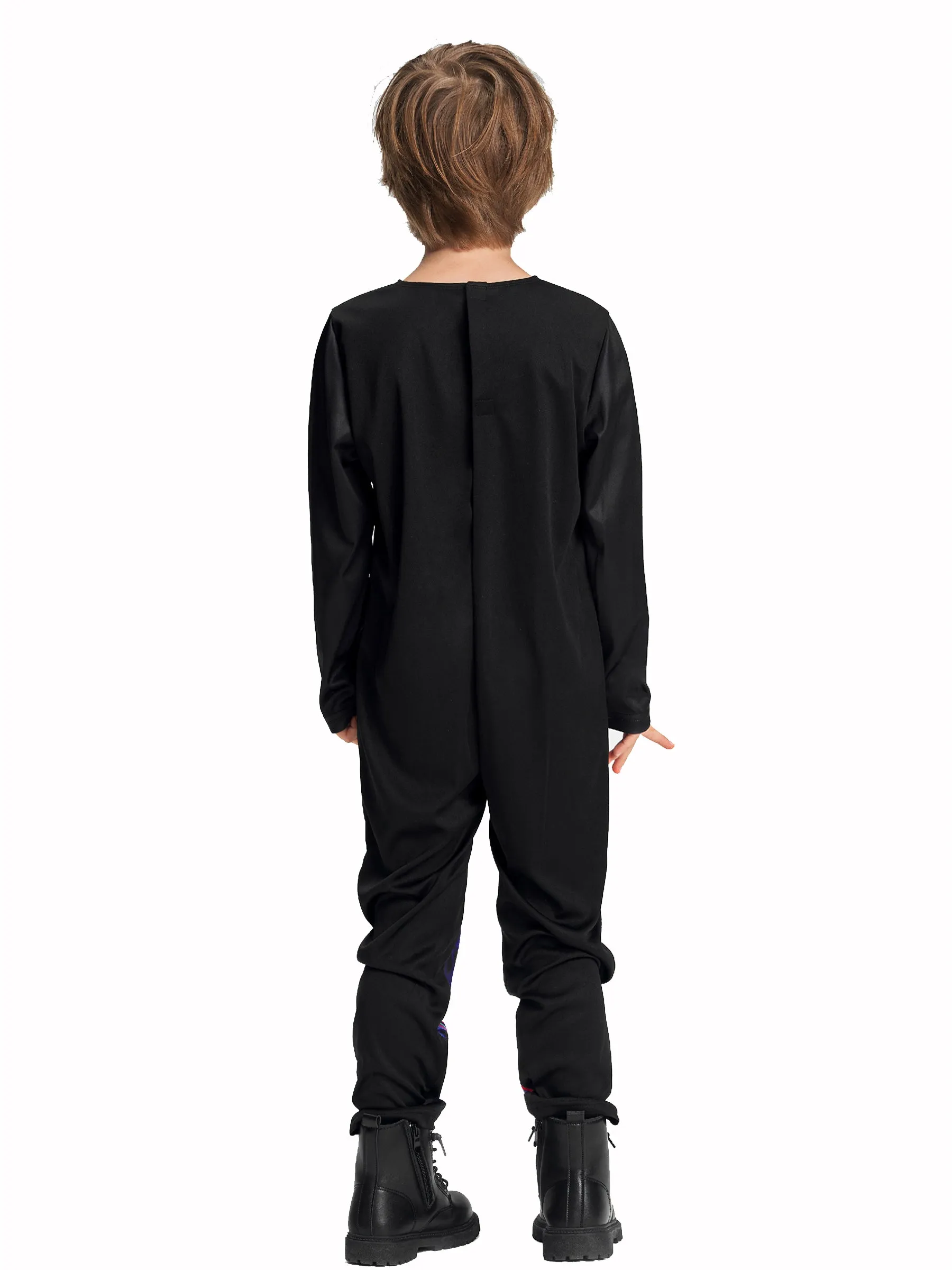 Kids Skeleton Jumpsuit Halloween Costume