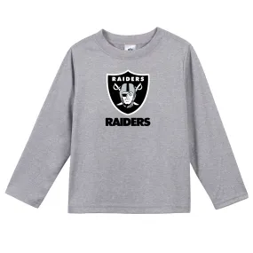 Las Vegas Raiders Boys Long Sleeve Tee