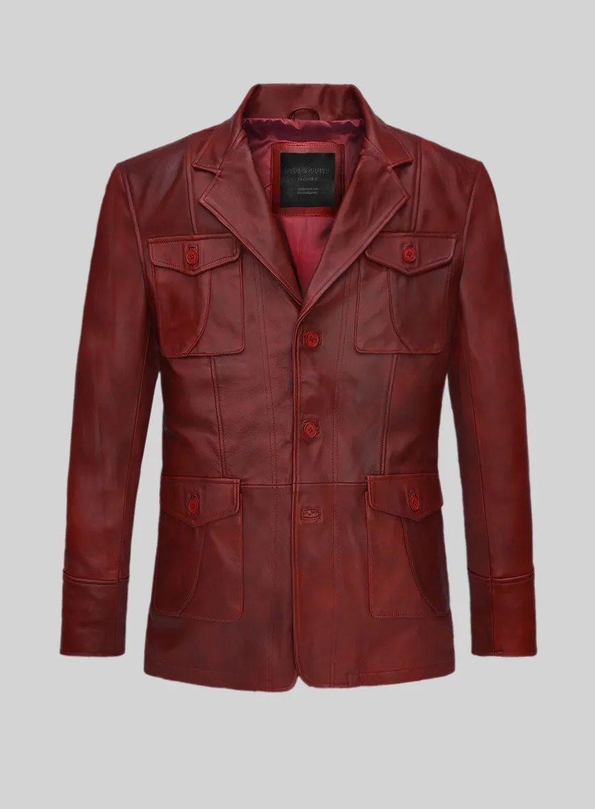 Leather Blazer - # 716