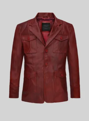 Leather Blazer - # 716