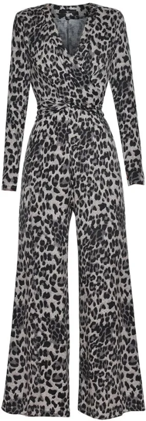 Leopard Print Jumpsuit