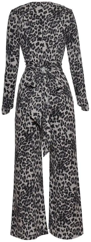 Leopard Print Jumpsuit