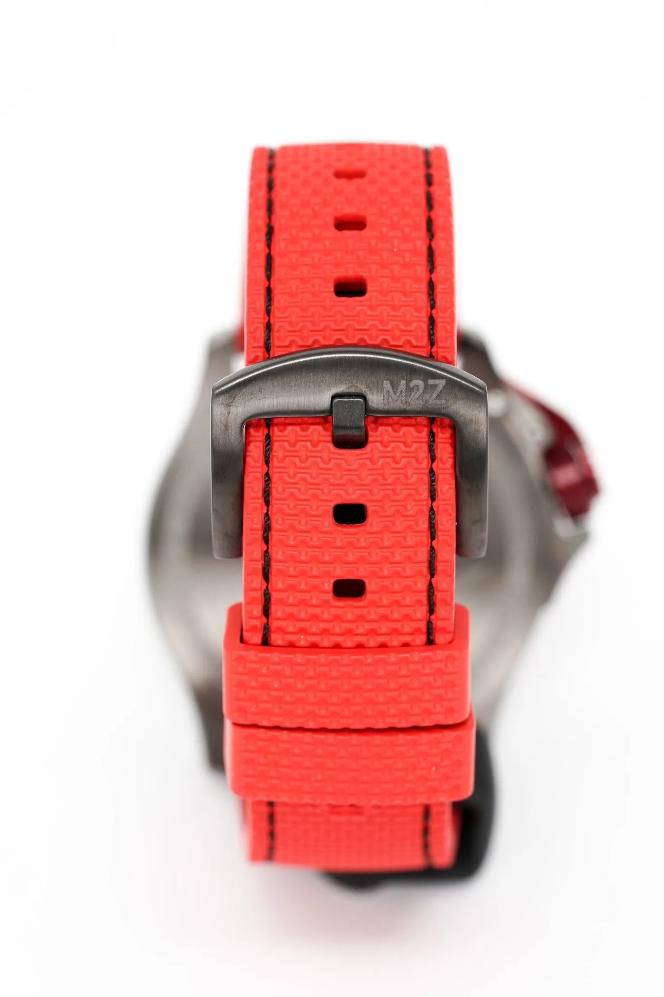 M2Z Men's Watch Diver 200 Red IP Gun 200-005