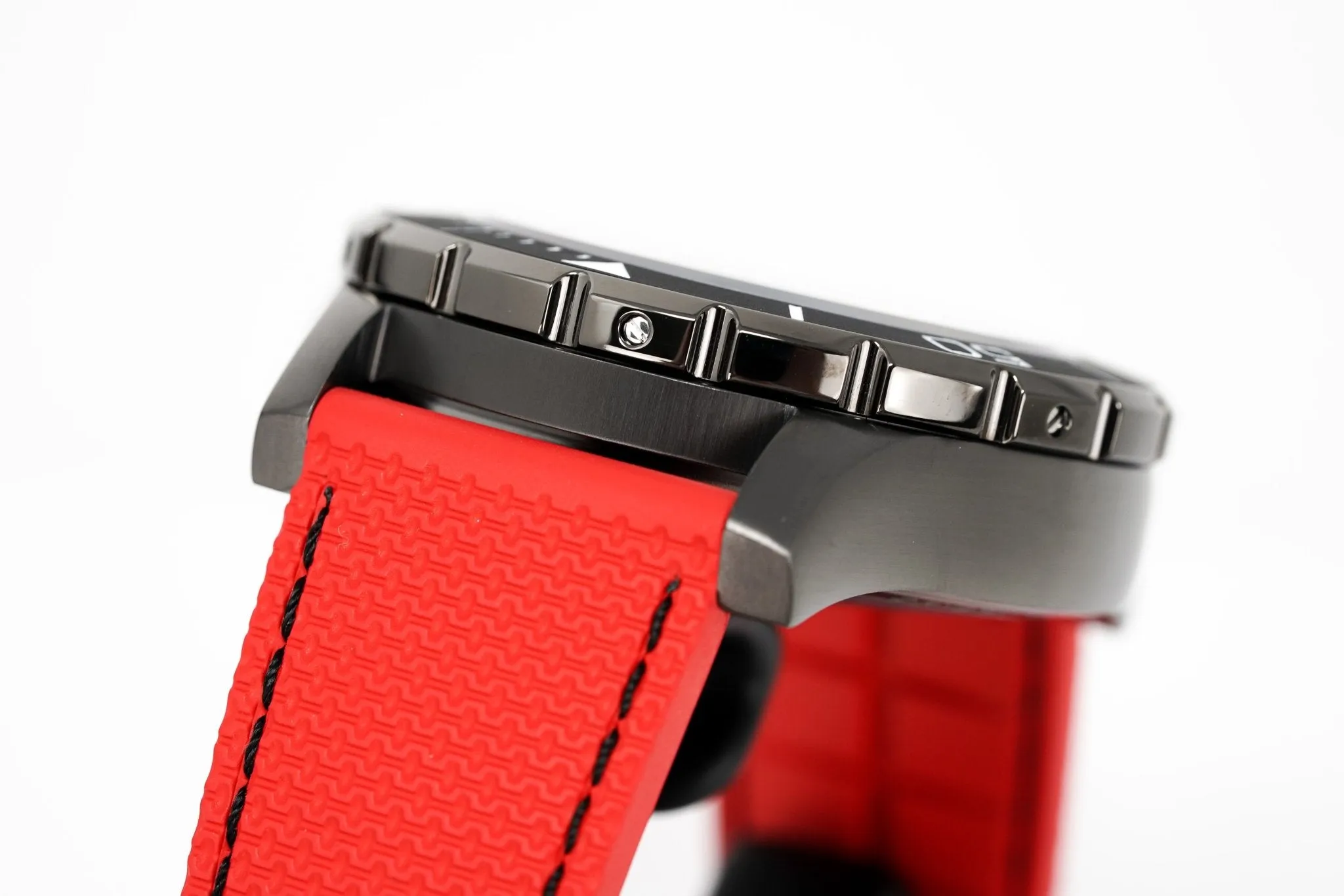 M2Z Men's Watch Diver 200 Red IP Gun 200-005