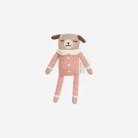 Main Sauvage Knit Toy - Puppy - Rose Jumpsuit