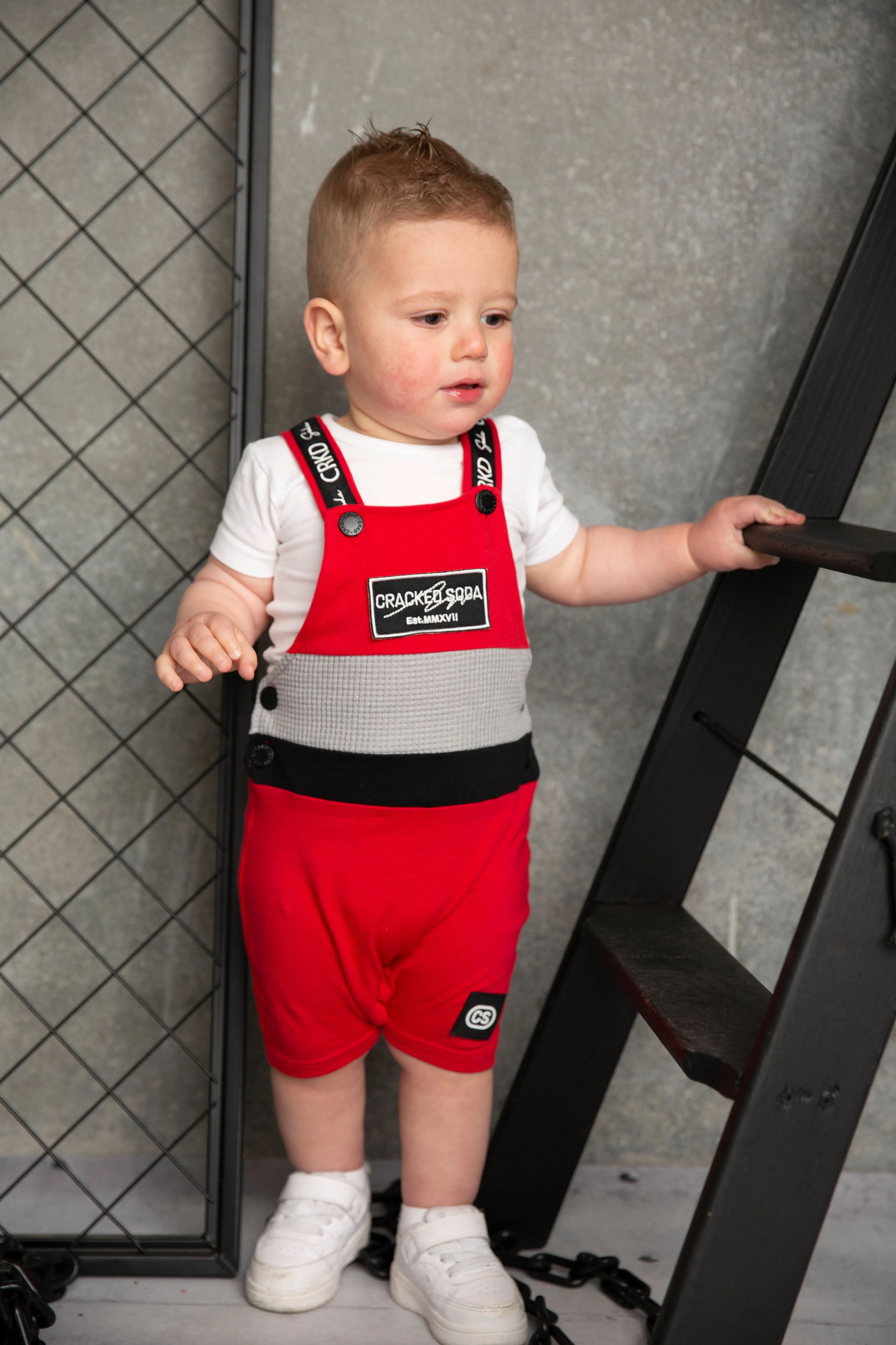 Maxwell Overall Set - Red